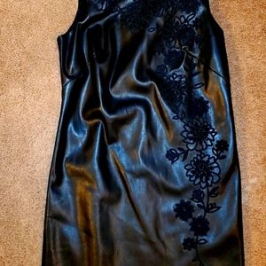 Calvin Klein Leather Dress